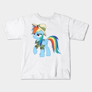 Adventurer Rainbow Dash Kids T-Shirt